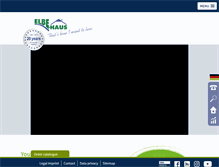 Tablet Screenshot of elbe-haus.de